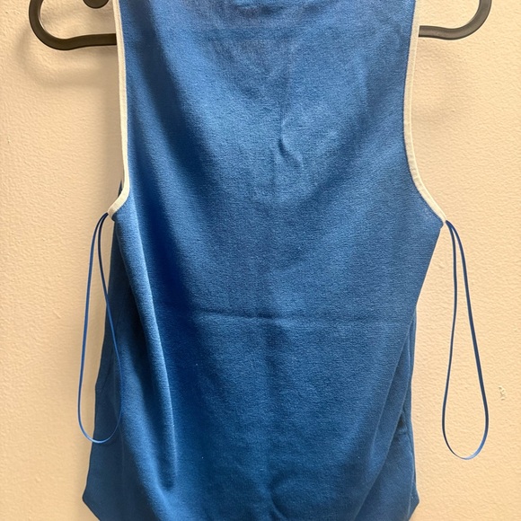 ZARA Blue Sleeveless Top - Picture 3 of 3